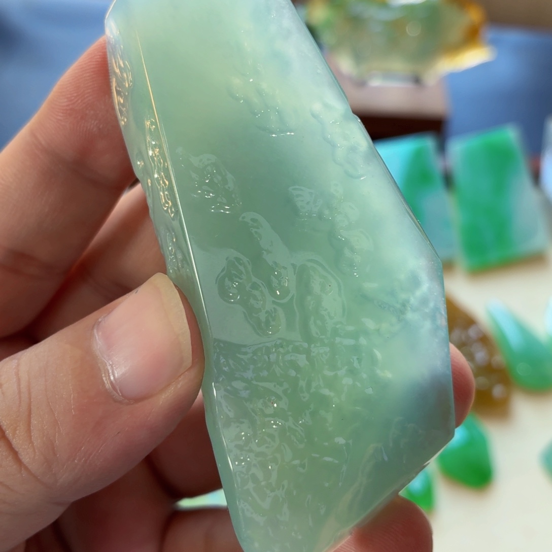 定制翡翠未镶嵌翡翠首饰