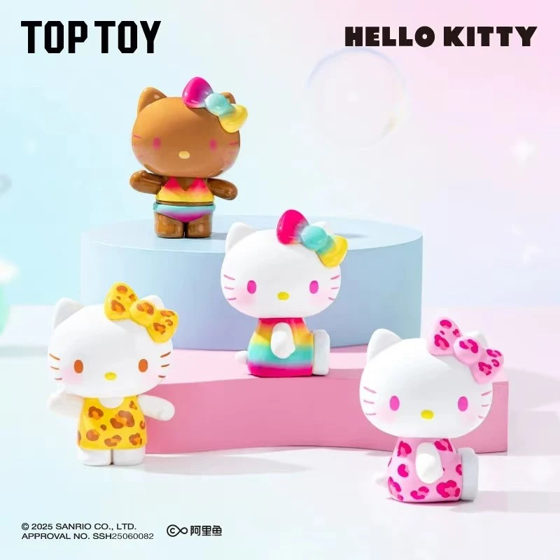 【已安代拆】正品TOPTOY新品HelloKitty夏日彩虹糖盲袋迷你萌粒