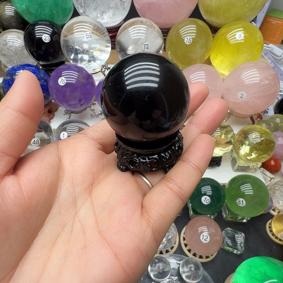 水晶未镶嵌珠宝半成品