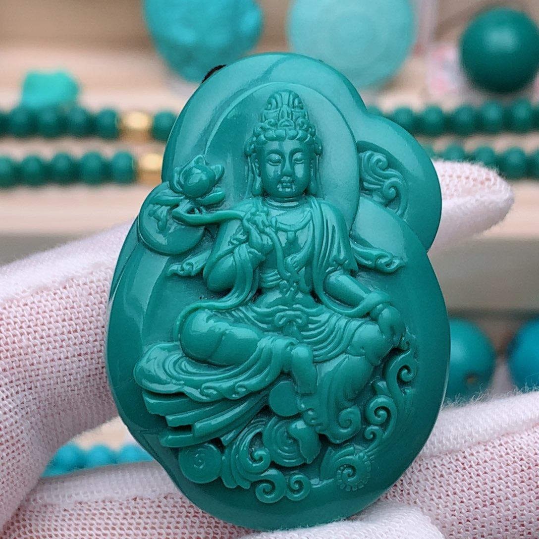 绿松石观音未镶嵌