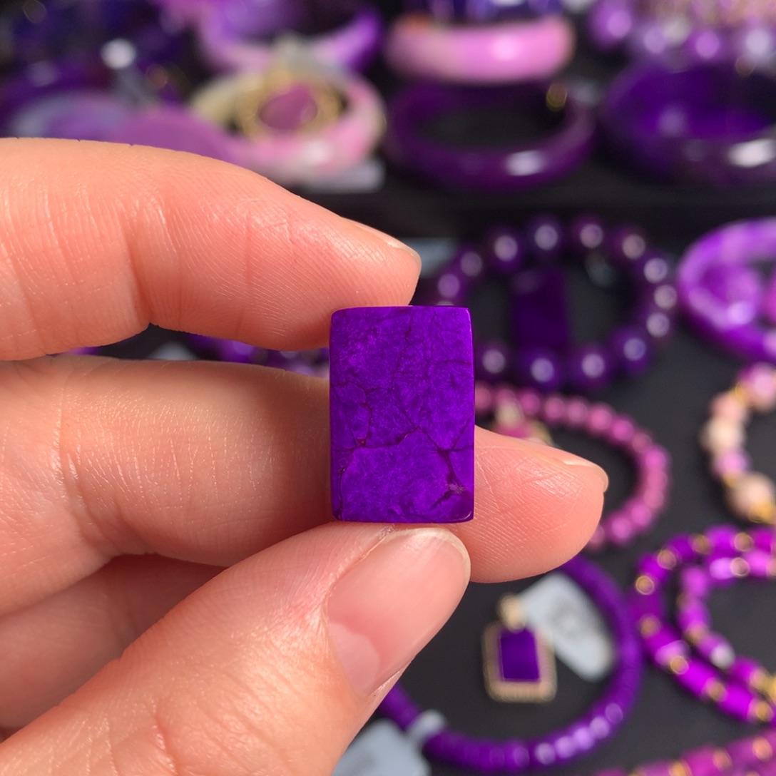 苏纪石（舒俱来）未镶嵌丝绒无事牌裸石