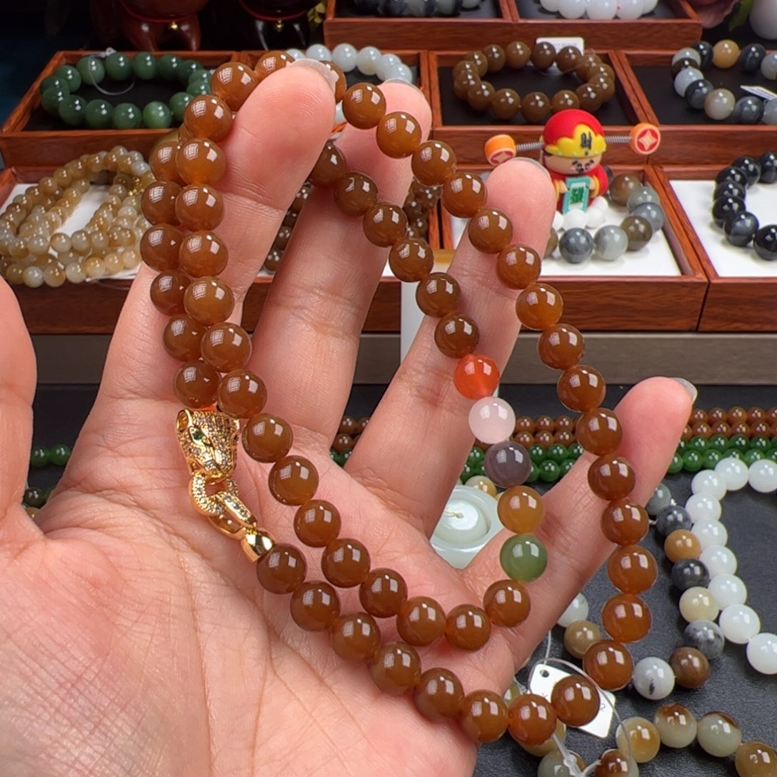 和田玉手链未镶嵌