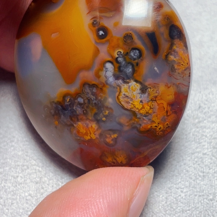 清***哥玛瑙/玉髓玛瑙未镶嵌