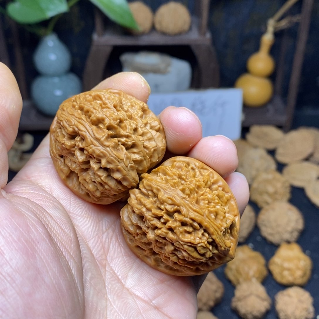 文玩核桃吊坠40南将石