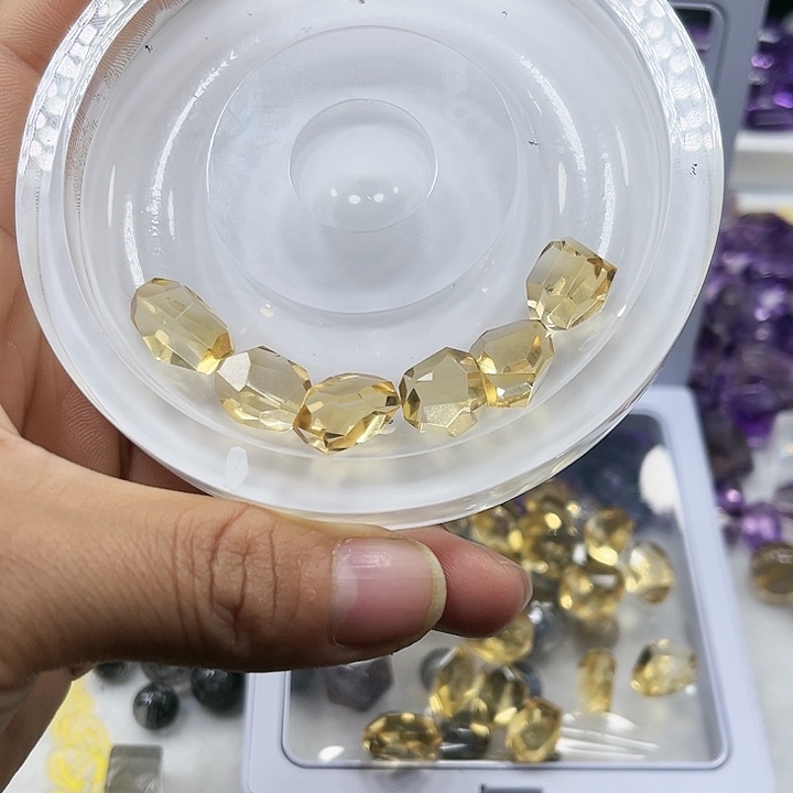 水晶发饰未镶嵌勤*77水晶