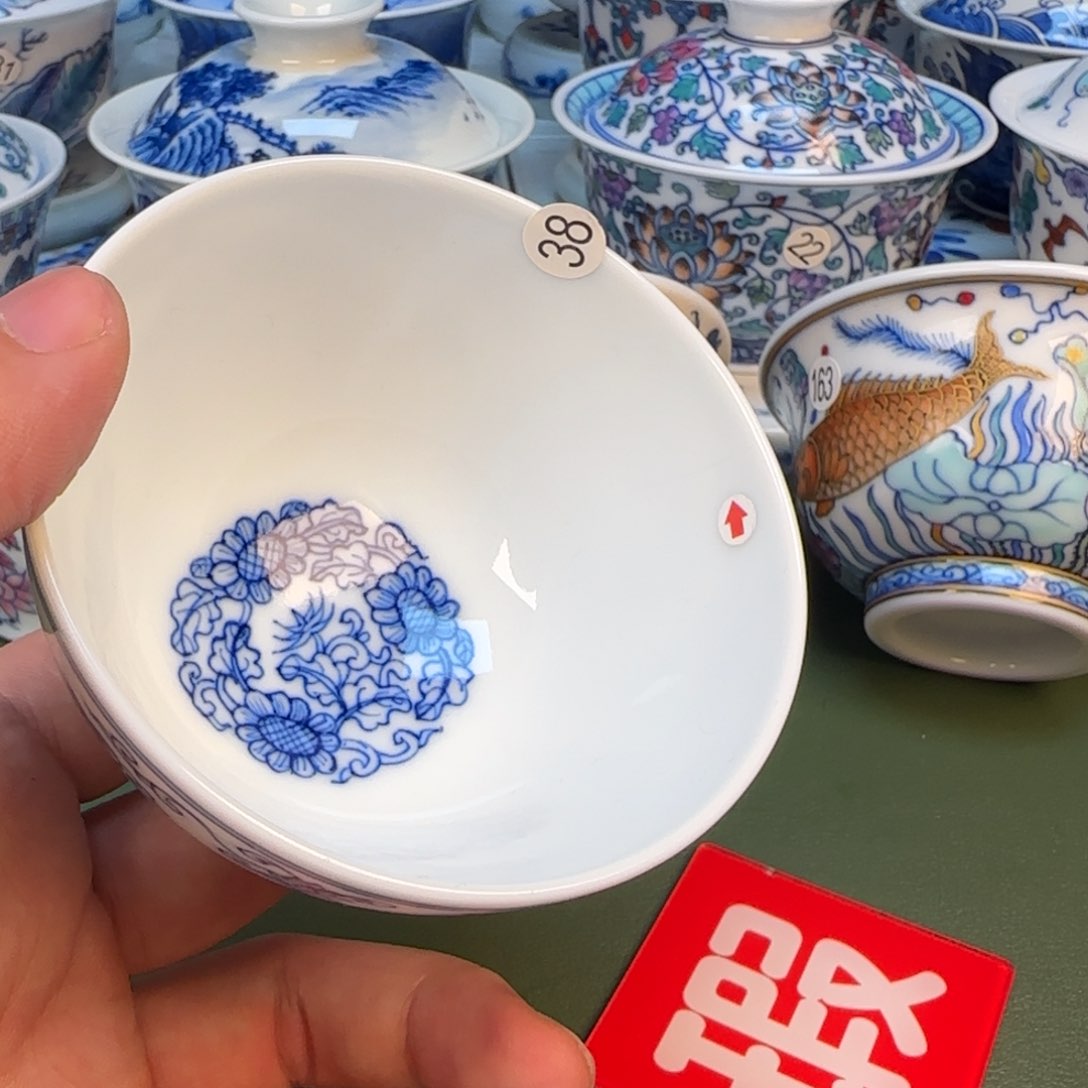 彦祖纯手工手绘茶具38