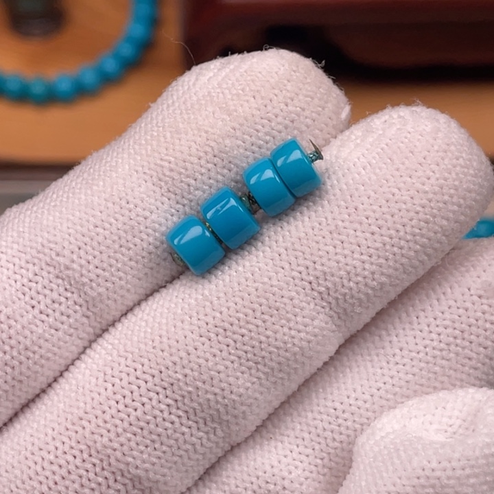 聰***仔绿松石未镶嵌珠宝奇石6