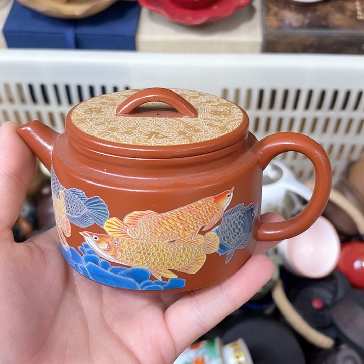 紫砂公道杯微瑕微瑕