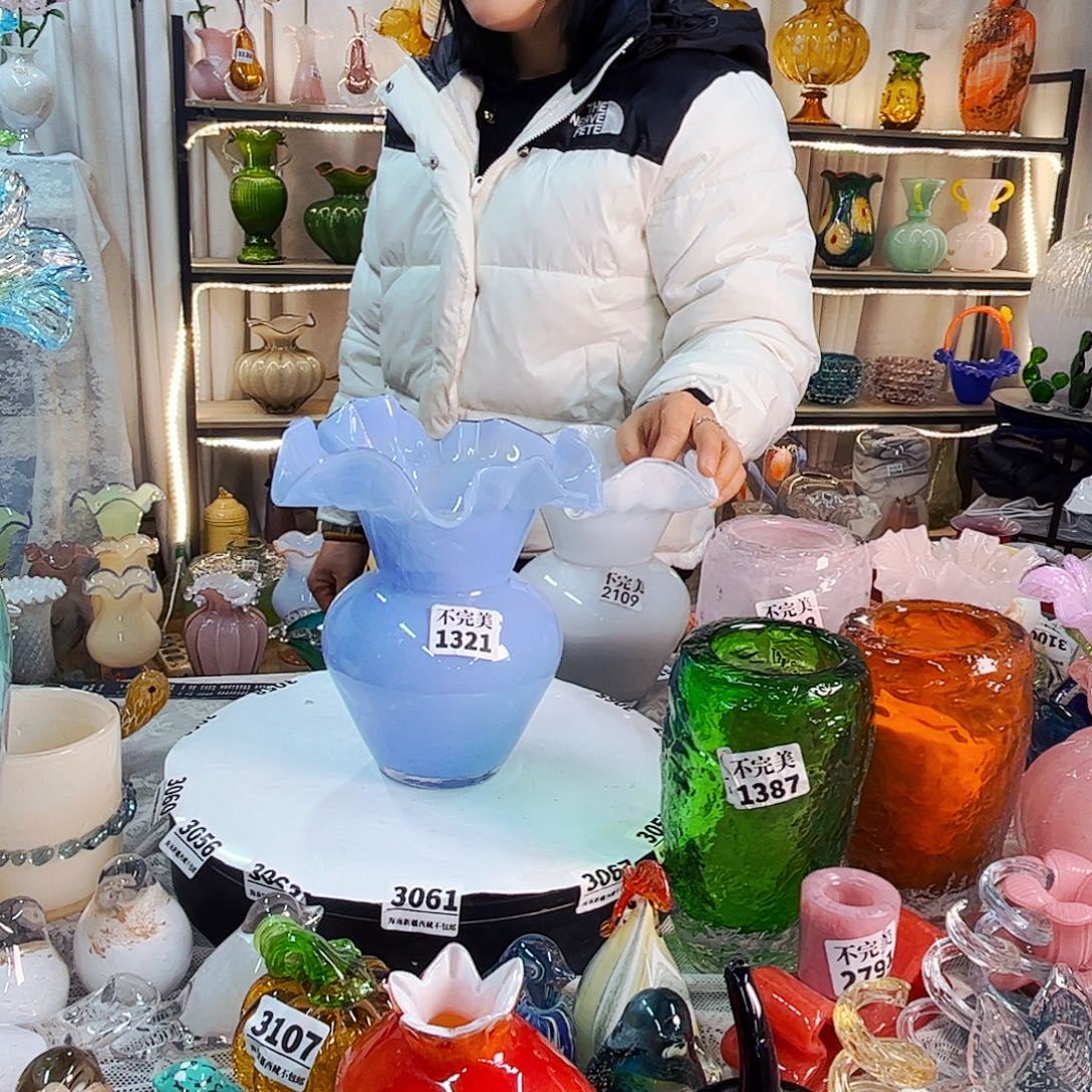 1321 家悦美居琉璃摆件不完美