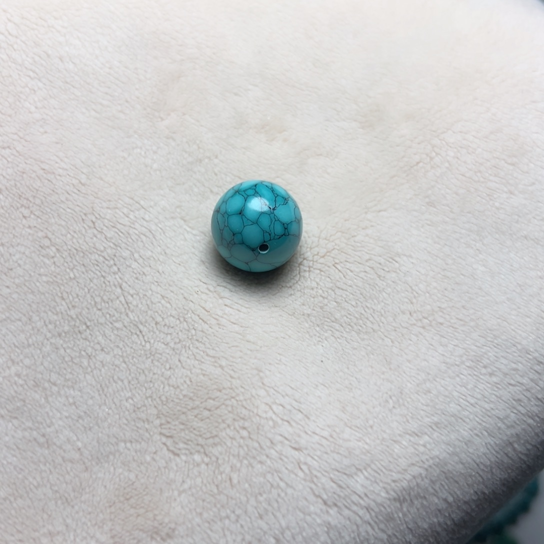 卡14+绿花珠子单珠配饰