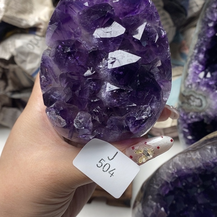 未镶嵌珠宝半成品紫晶