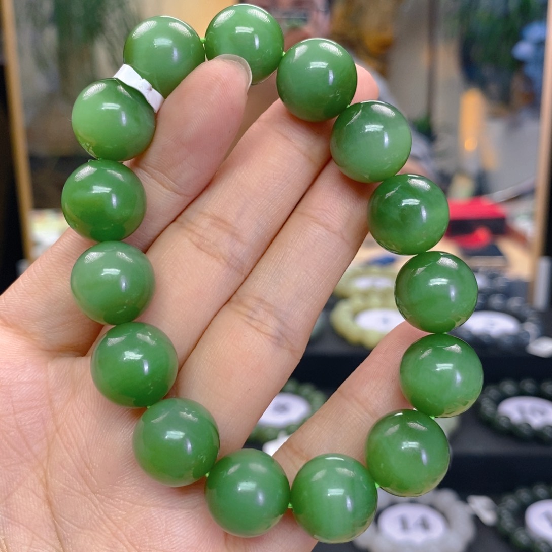 未镶嵌手串和田玉孙*