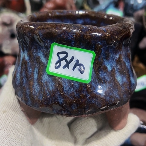 红陶粗陶花盆手工