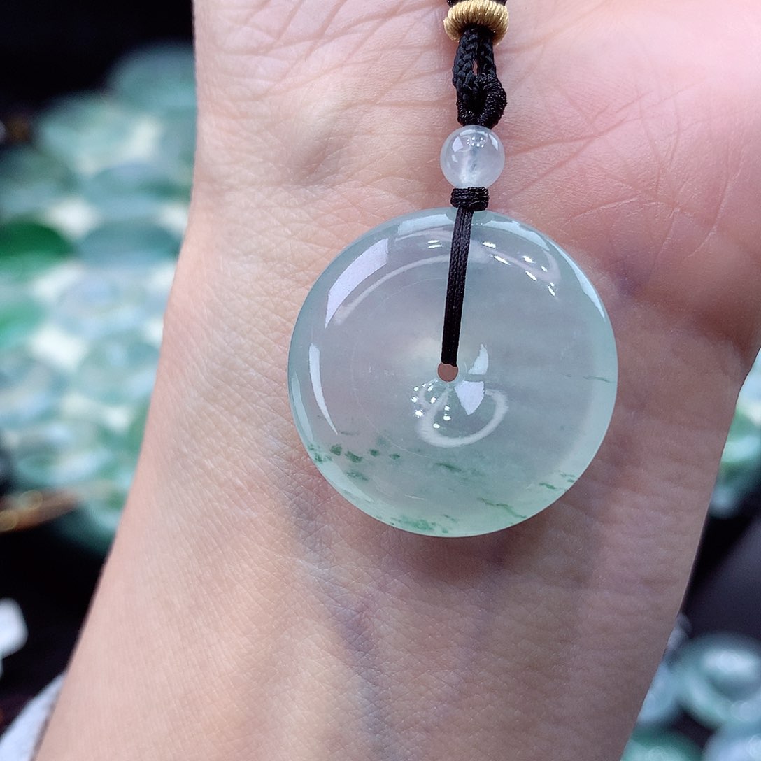 颈饰未镶嵌翡翠编号27尺寸24.5-5.9