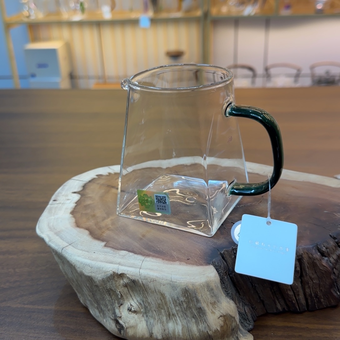 禾器瀚然公道杯墨绿色