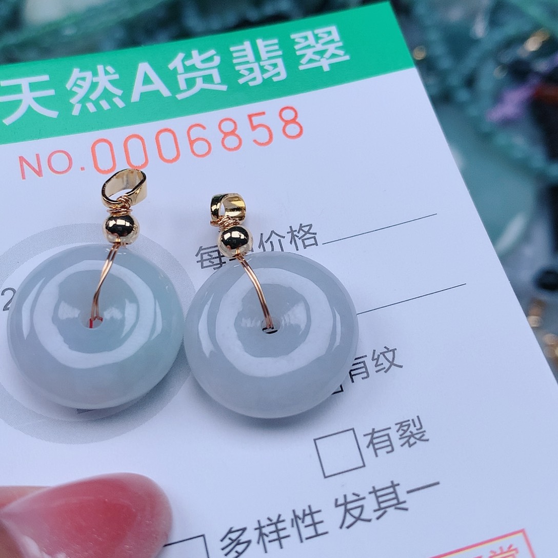 翡翠颈饰未镶嵌0000006858