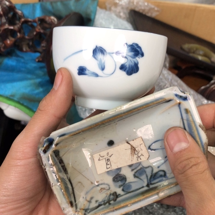 陶瓷孤品单件车里拍