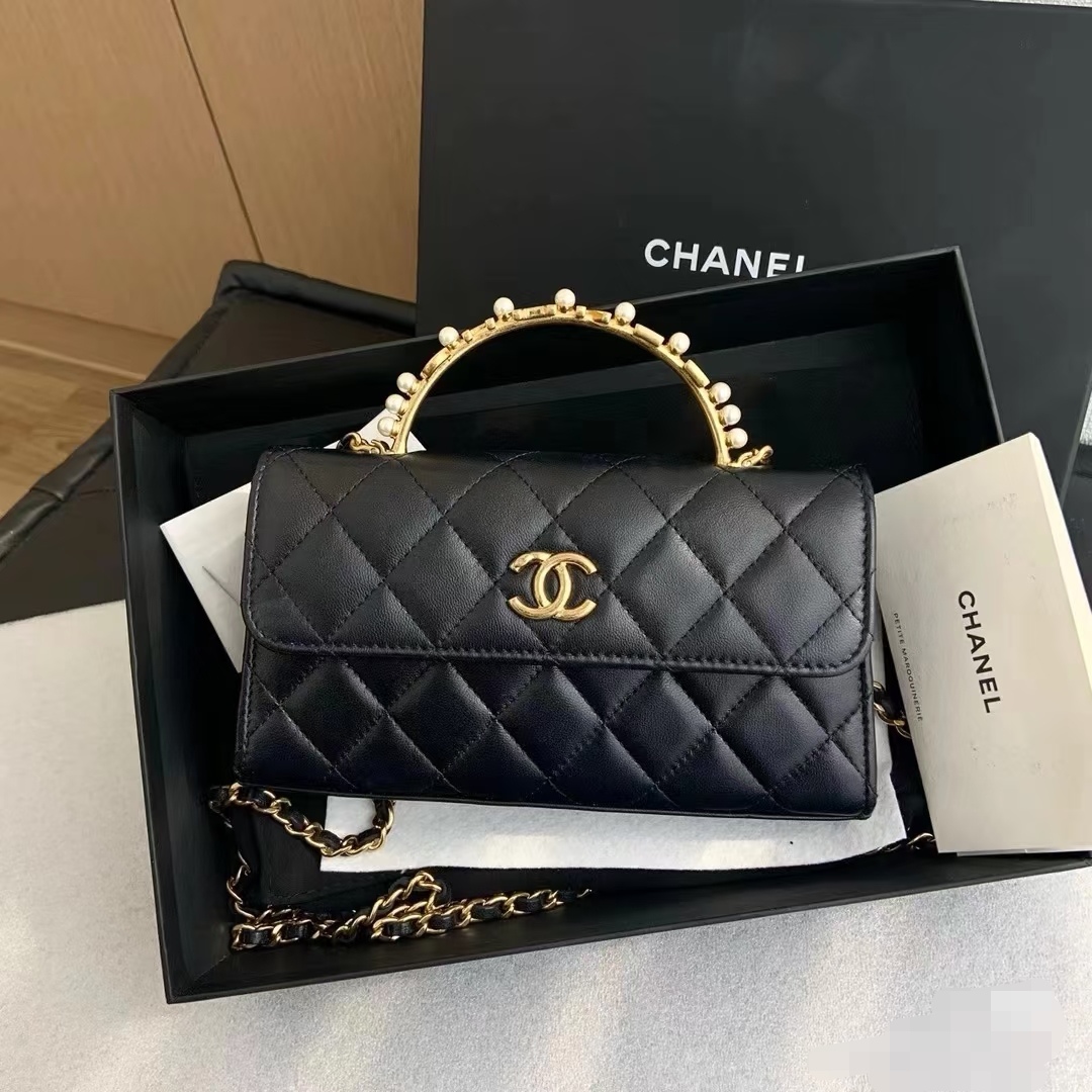99新 Chanel/香奈儿 chanel23b kelly珍珠手柄/优品