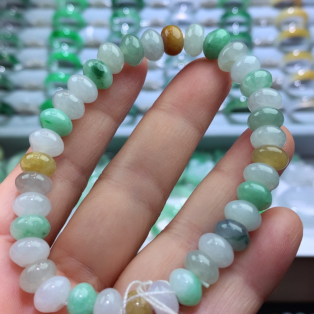 翡翠戒指未镶嵌手串