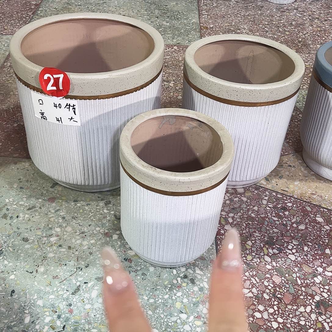 陶瓷陶瓷大花盆 