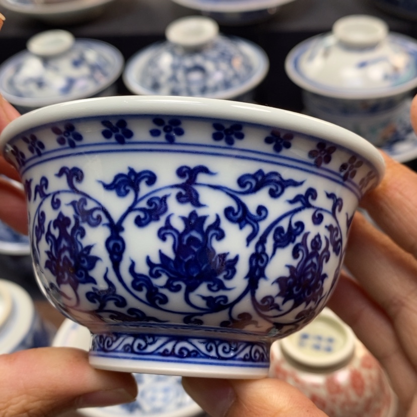 【闪购商品】景德镇青花主人杯