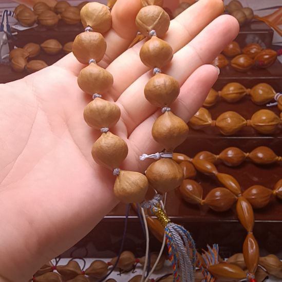 手串/手链橄榄核橄榄核三花黄胖铁核手串1.8