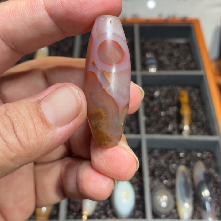 玛瑙/玉髓散珠_HEIMORI 天然天珠