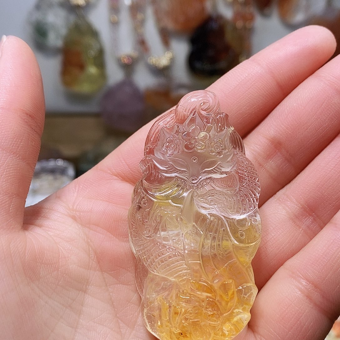 水晶水晶吊坠未镶嵌A****