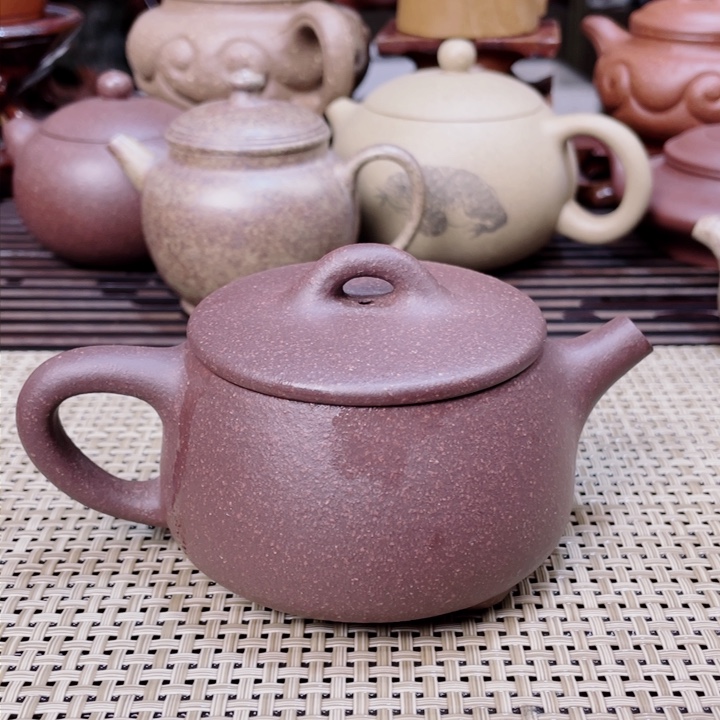 紫砂茶壶枪****9紫泥大口瓢