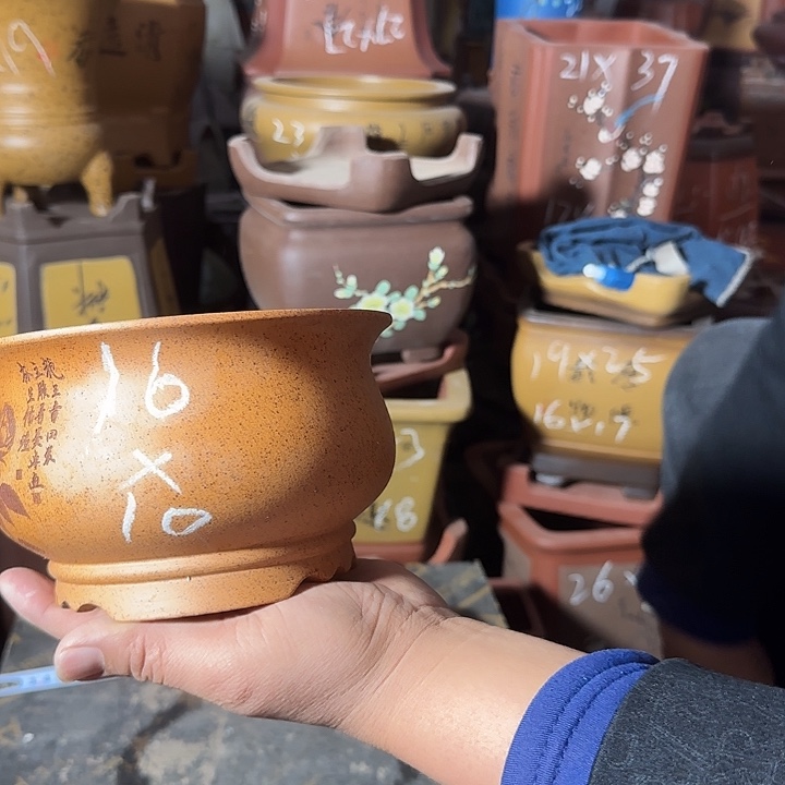 花盆紫砂紫砂花盆