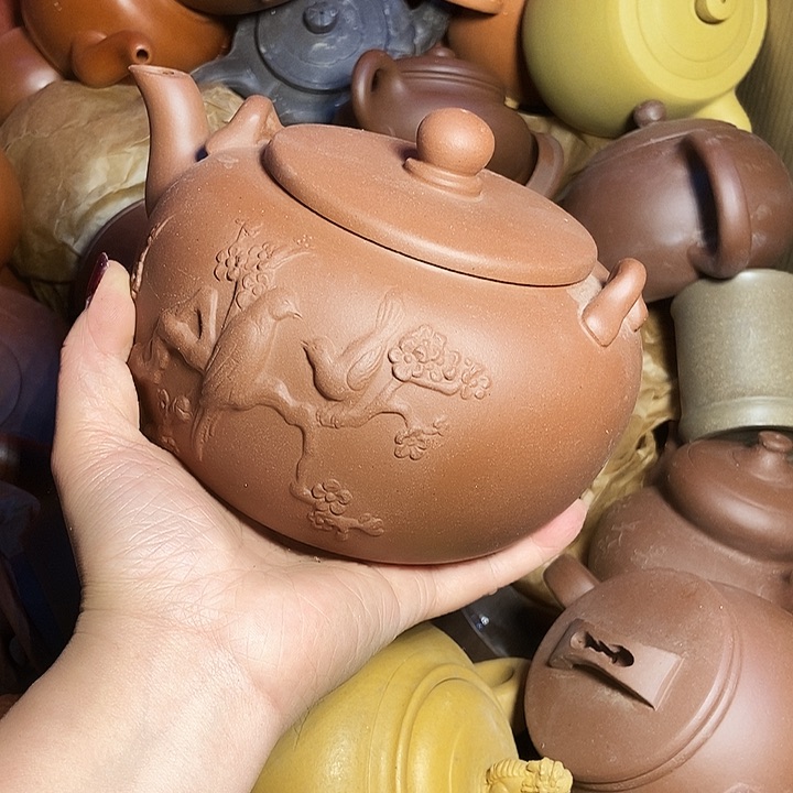 全手工制作宜兴紫砂壶