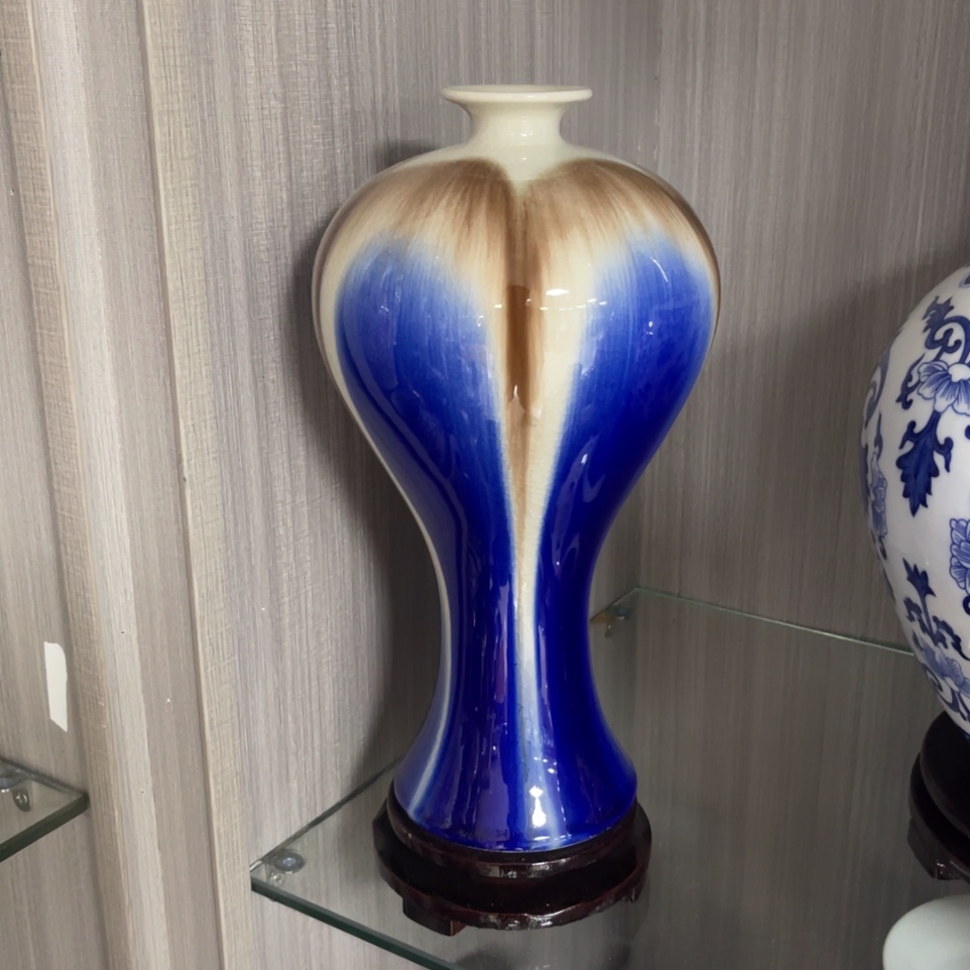 瓶景德镇陶瓷工艺品花瓶摆件