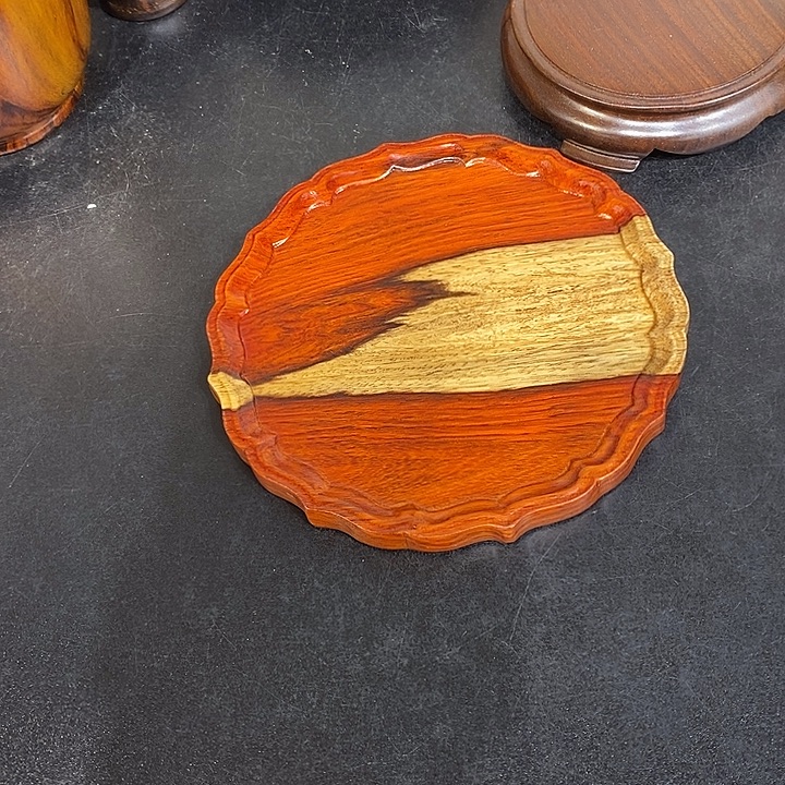 国***兰酸枝盘一个漂亮的