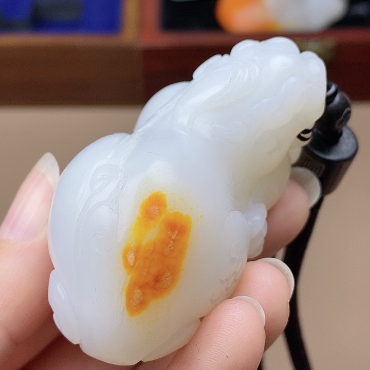 和田玉挂件未镶嵌F