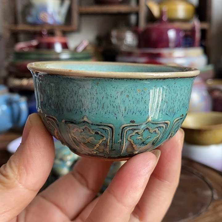 中国神后钧瓷茶具