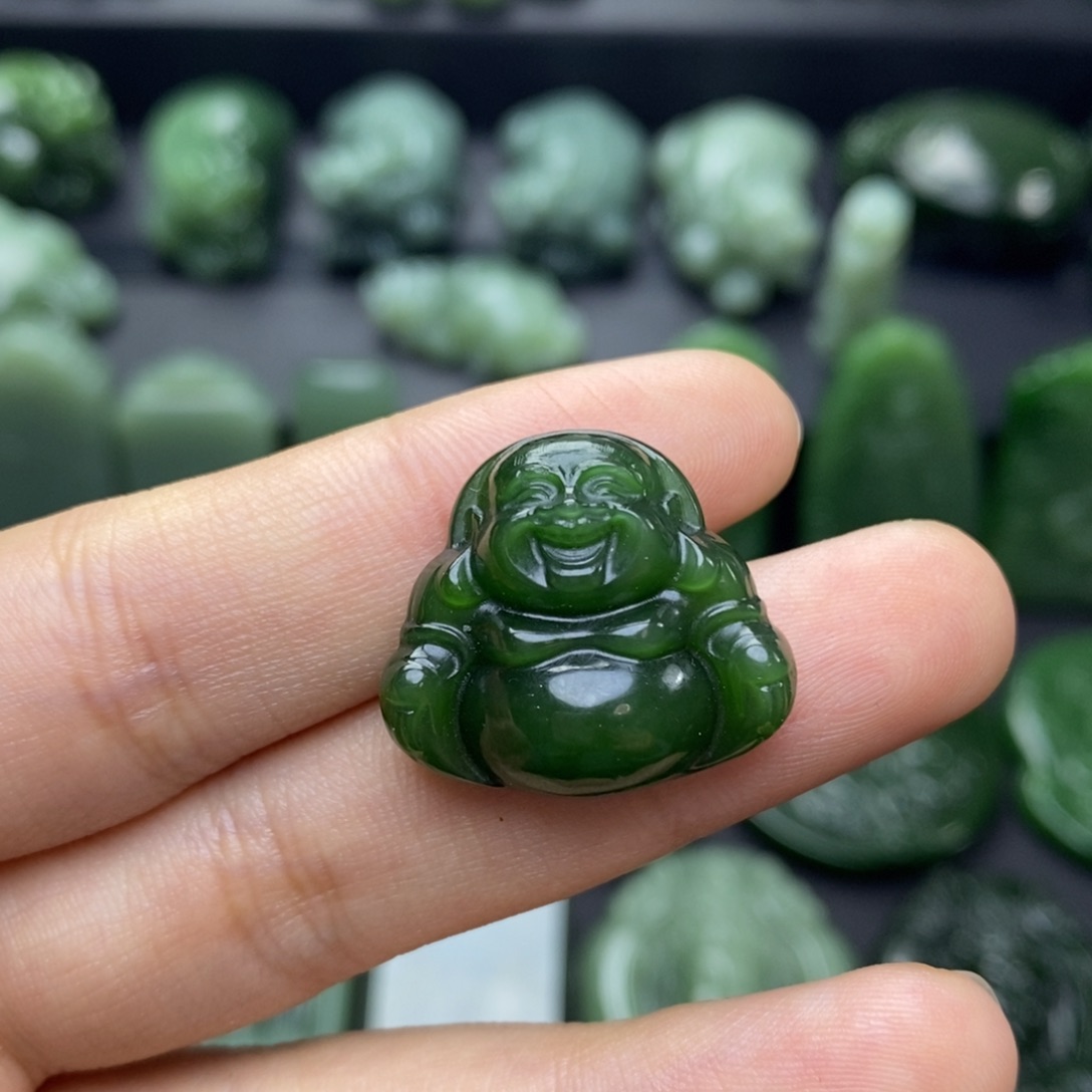 和田玉（碧玉）未镶嵌颈饰