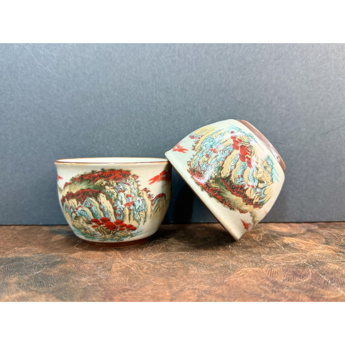 新中式-黄汝江山主人杯（两个）622