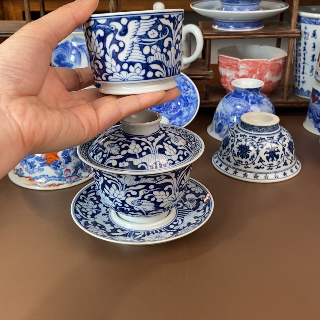 岩*景德镇陶瓷手工手绘