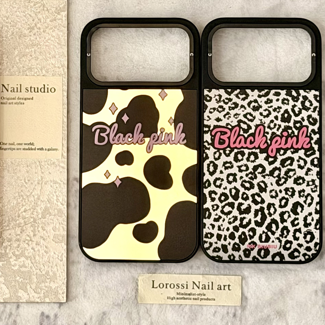 【black pink】case超高版本质量适用于苹果系列手机保护壳