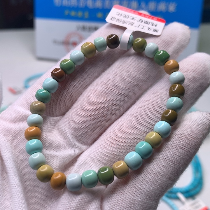 绿松石配饰未镶嵌?*萌