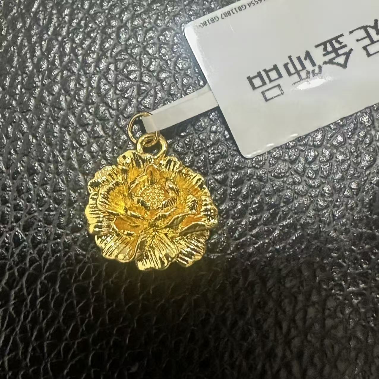 【莹莹专享】足金999 金花 ZP  0.47 纳金添福