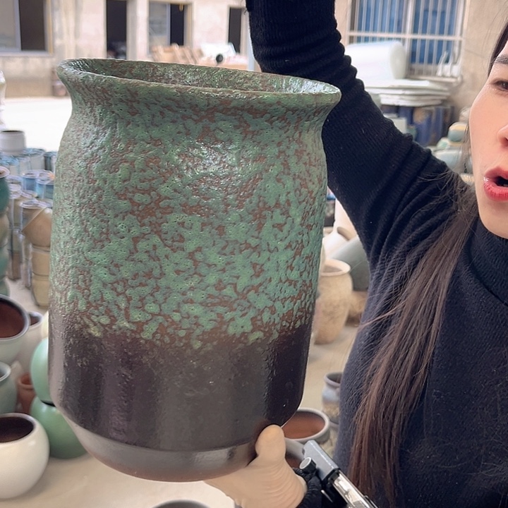 正品口19高38花盆……