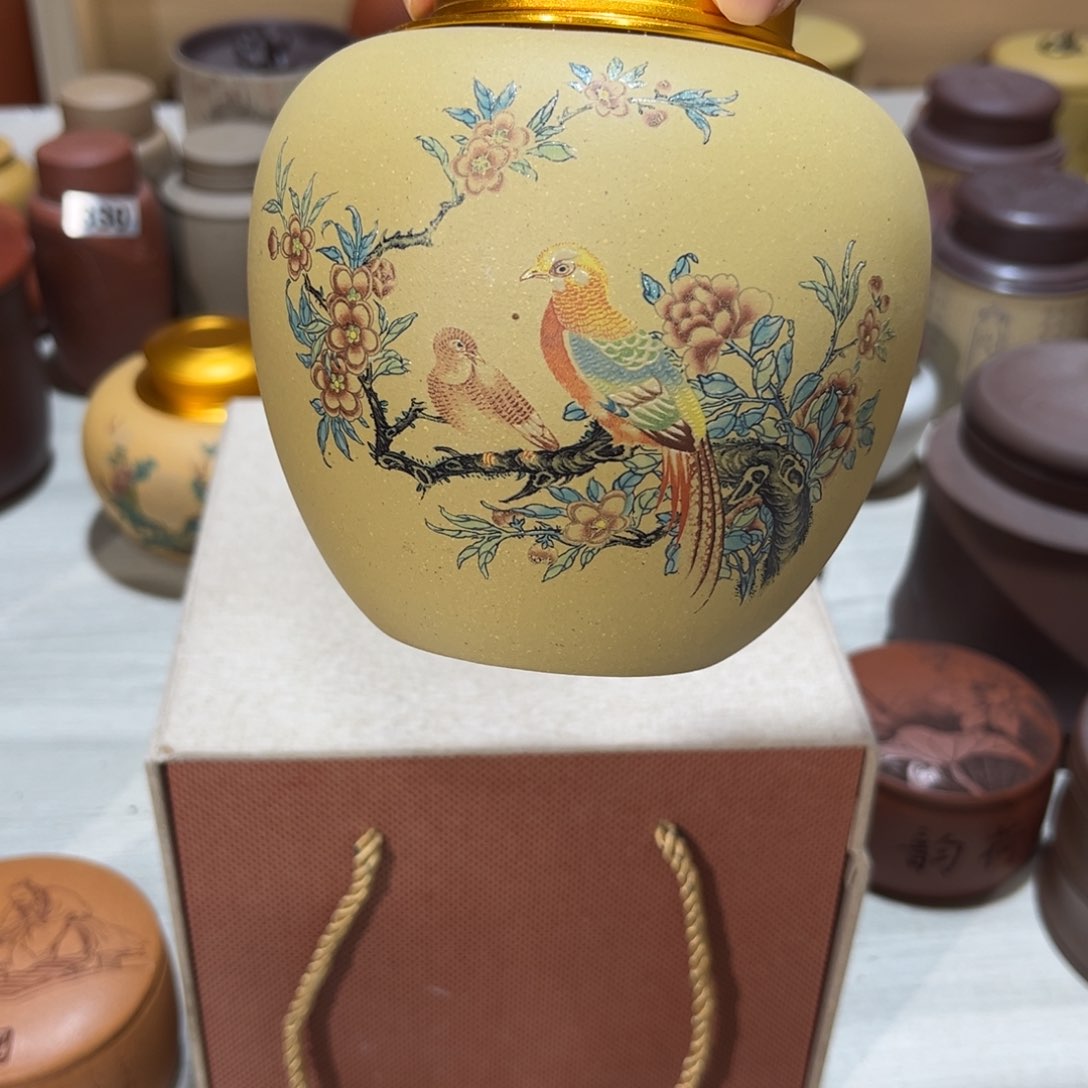 紫砂茶叶罐紫砂罐