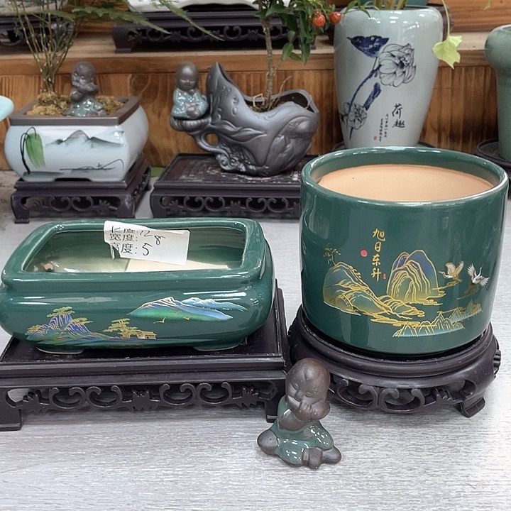 陶瓷花盆紫砂花盆抢购