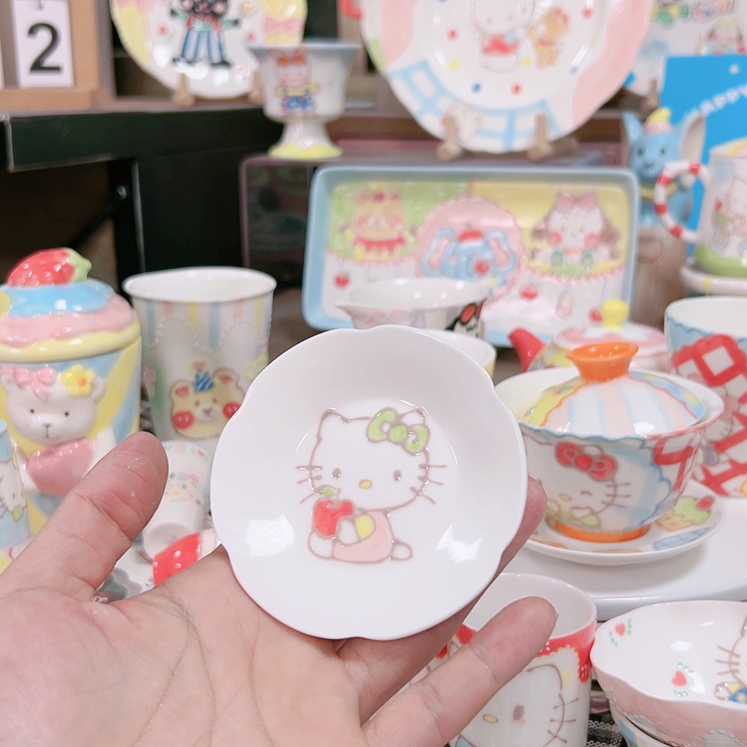 可爱陶瓷高温手作
