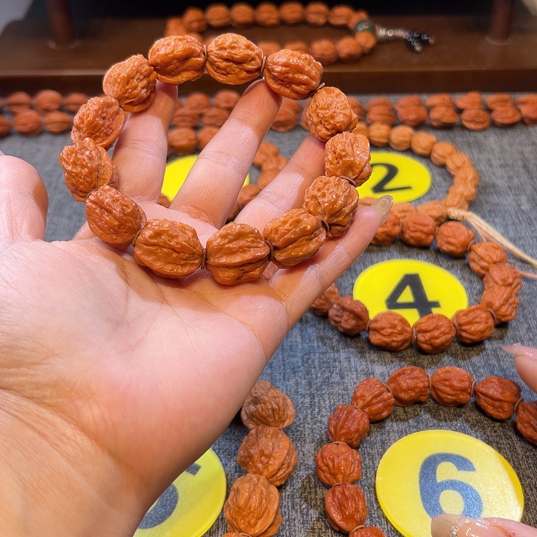 文玩核桃手串小金蟾