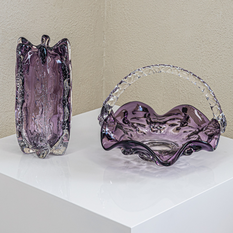 紫菱绮梦花瓶&果盘丨最新设计师款丨一二力荐