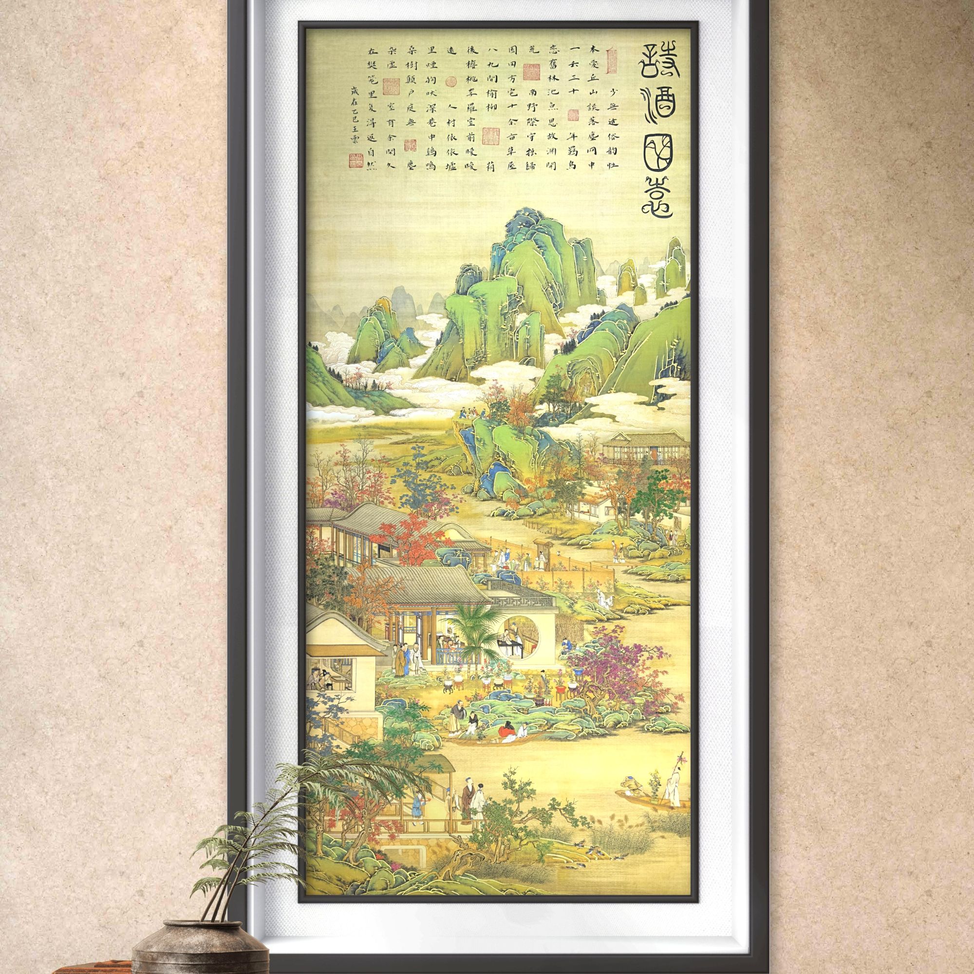 王云老师原创作品《诗酒田园》