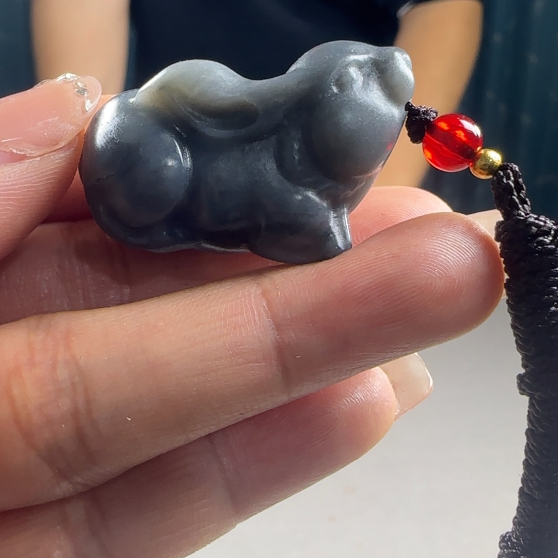 和田玉未镶嵌吊坠(不含链)