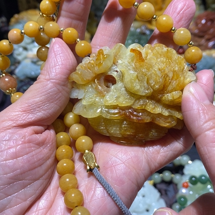 岫玉岫玉吊坠未镶嵌